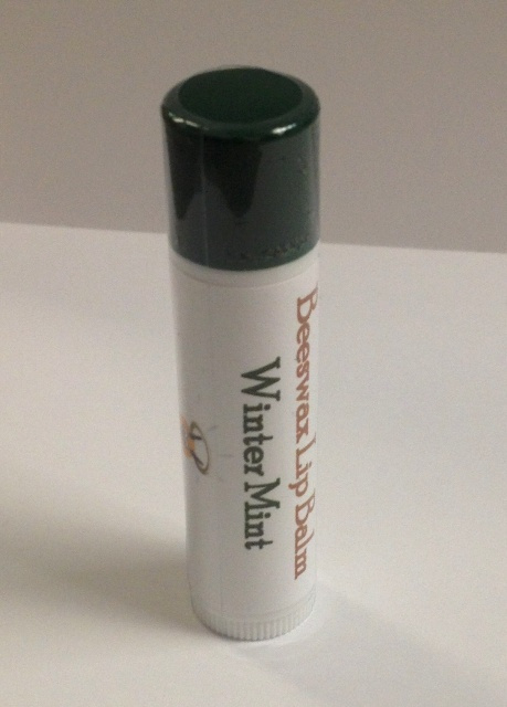 1 Winter Mint Flavor Beeswax Lip Balm